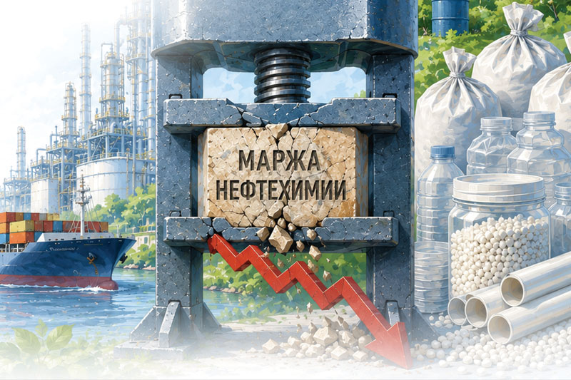 Сырьевой шторм сжимает маржу нефтехимии
